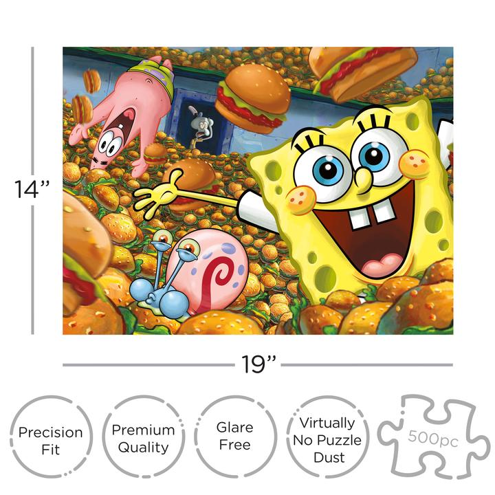 Spongebob Krabby Patties Puzzle