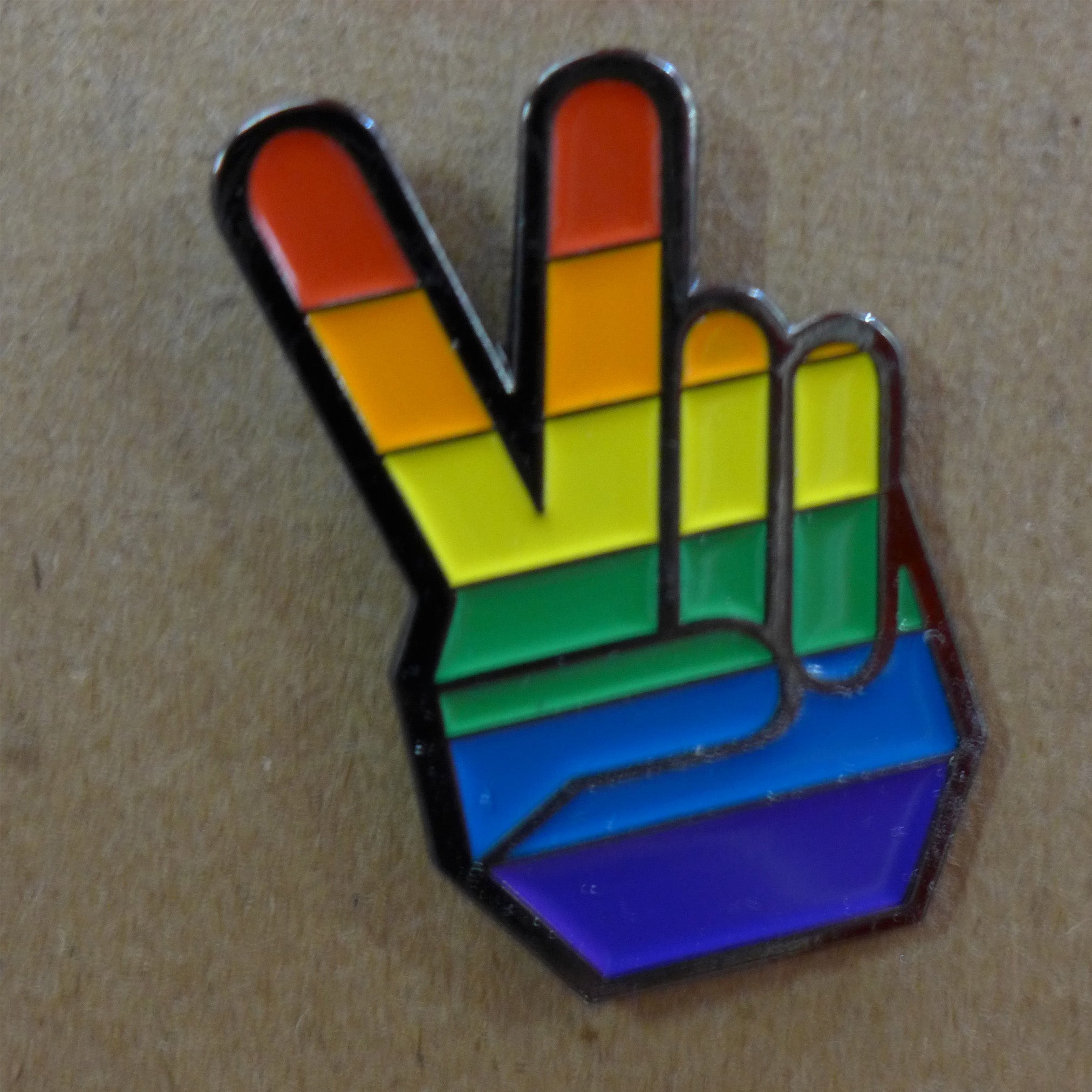 Pride Peace Enamel Pin