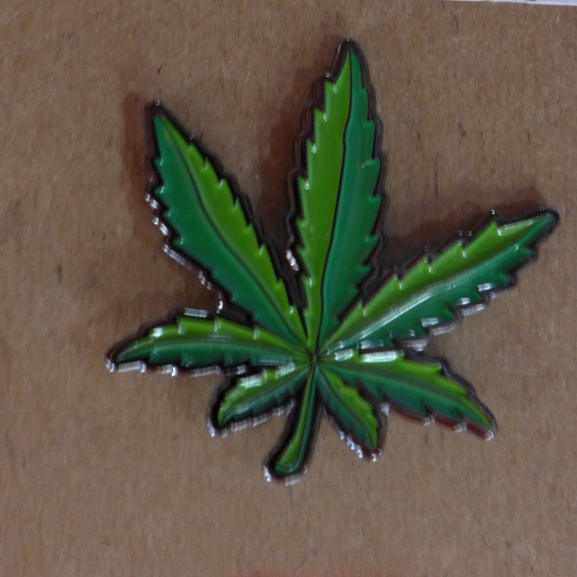 Pot Leaf Enamel Pin