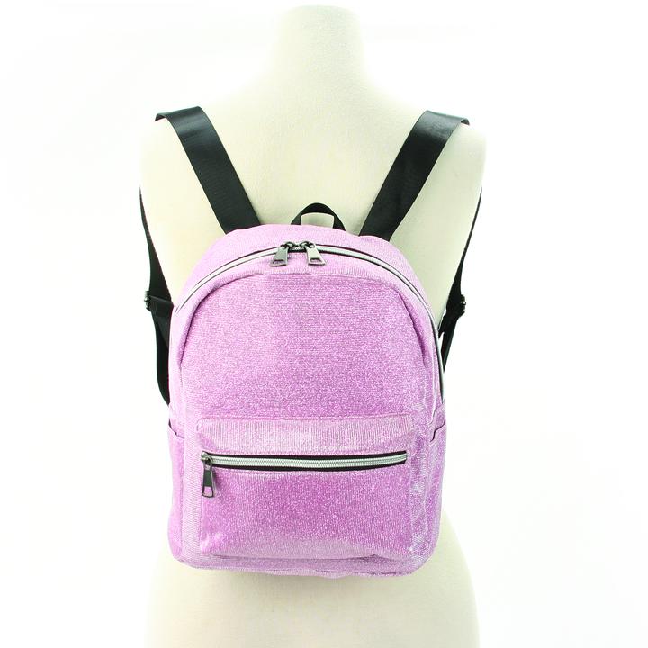 Pink Sparkly Mini Backpack