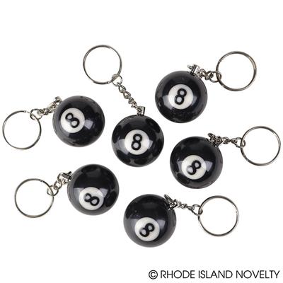 Eight Ball Key Chain 8 BALL KEYCHAIN