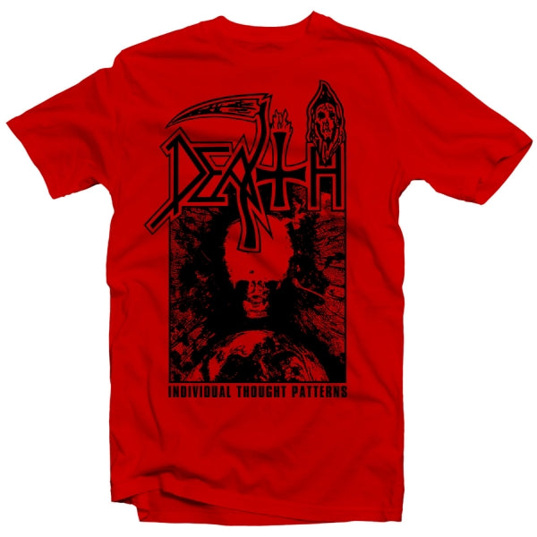 Death Individual Thought Red T-Shirt