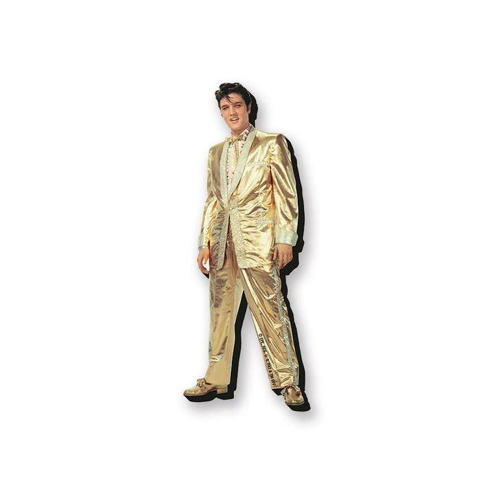 Elvis Gold Chunky Magnet