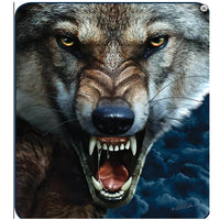 Big Bad Wolf Queen Blanket