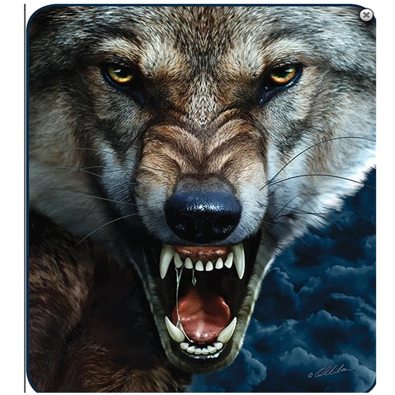 Big Bad Wolf Queen Blanket