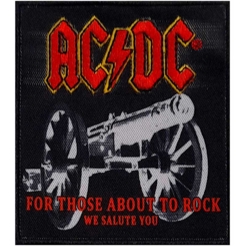 AC/DC Cannon Logo Patch