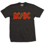 AC/DC Red/Yellow Logo T-Shirt