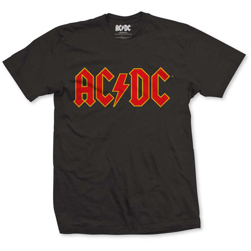 AC/DC Red/Yellow Logo T-Shirt