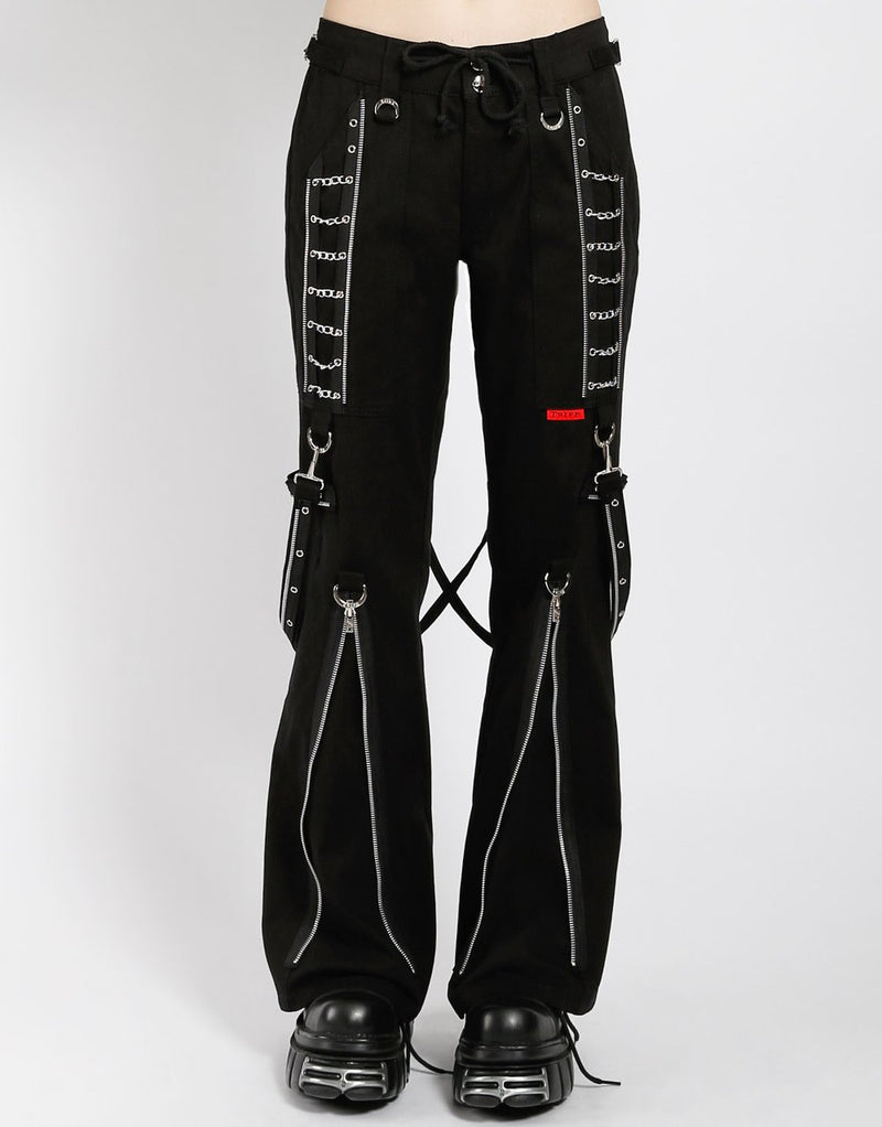 Black chain deals pants