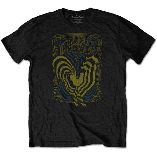 Alice In Chains Psychedelic Rooster Shirt