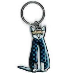Gato Cholo Key Chain