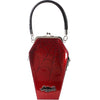 Coffin Sparkle Purse Red