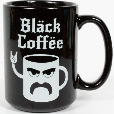 Black Coffee Mug