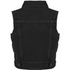 Kids Black Denim Vest