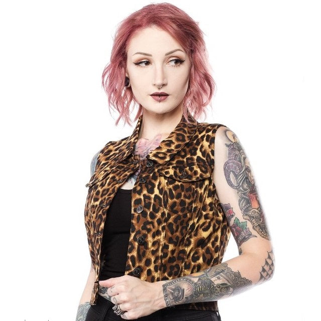 Essential Leopard Vest