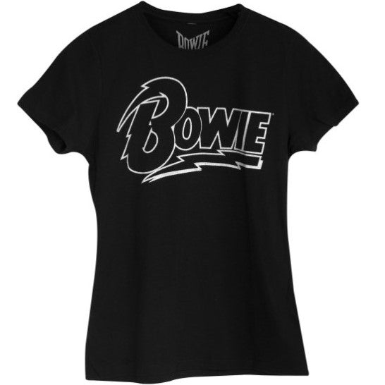 David Bowie Outline Logo Tee