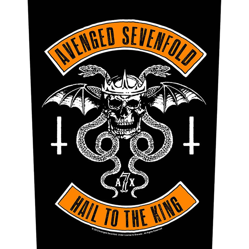 Avenged Biker Back Patch