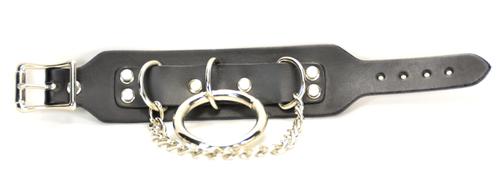 Big Ring and Chain Buckle Bracelet