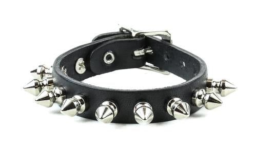 One Row Small Spike Bracelet
