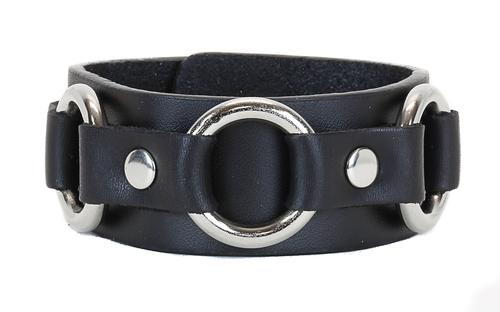 3 Ring Silver Bracelet