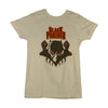 Black Panther Logo in Vintage White