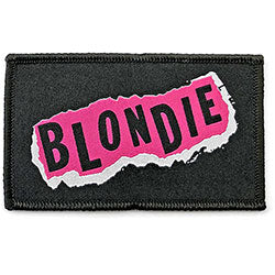 Blondie Pink Punk Logo Patch