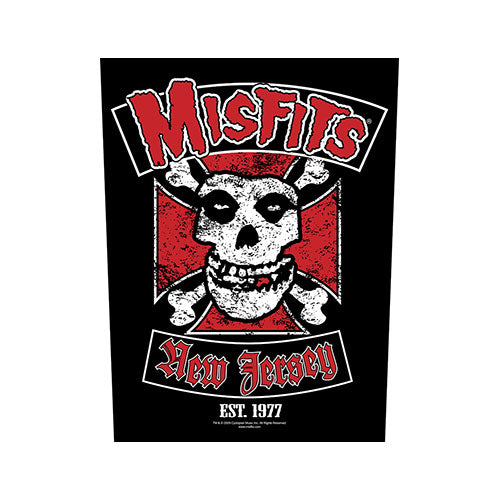 Misfits Biker Back Patch