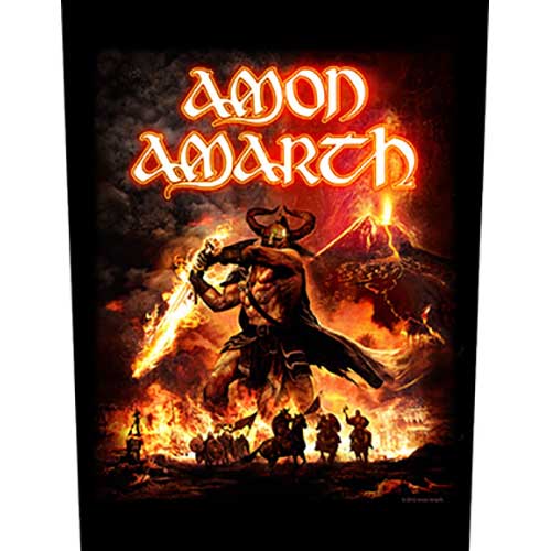 Amon Amarth Surtur Rising Back Patch
