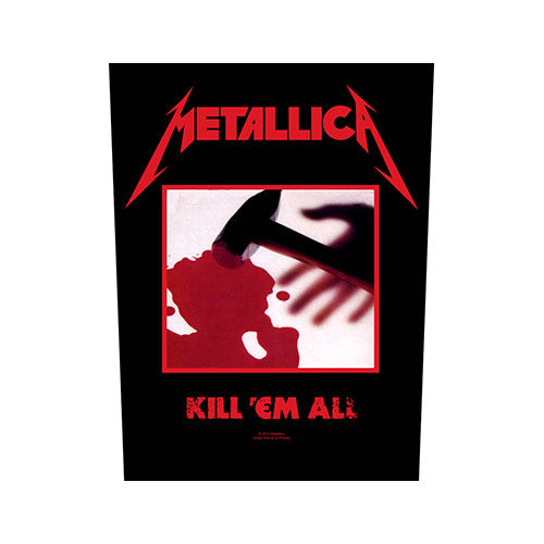 Metallica Kill Em All Back Patch