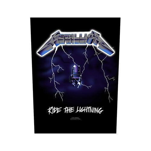 Metallica Kill Ride the Lightning Back Patch
