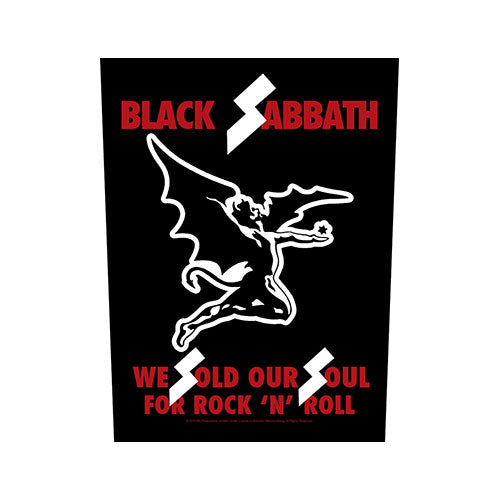 Black Sabbath Sold Our Souls Back Patch