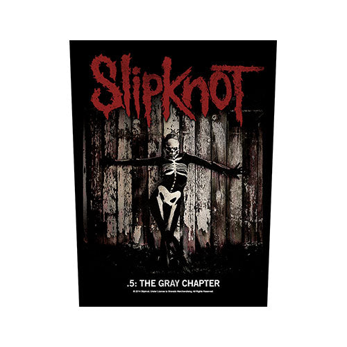 Slipknot Gray Chapter Back Patch