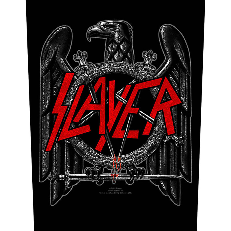 Slayer Black Eagle Back Patch