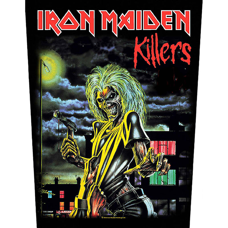 Iron Maiden Killers Back Patch