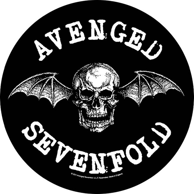 Avenged Sevenfold Death Bat Back Patch