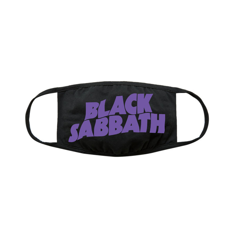 Black Sabbath Purple Logo Mask