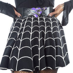 Elastic Belt-Elvira Dagger Purple