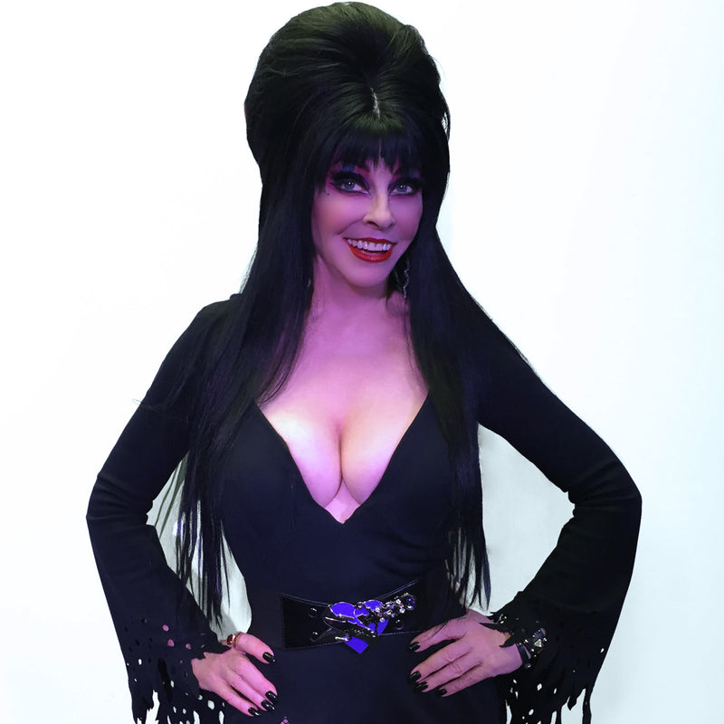 Elastic Belt-Elvira Dagger Purple