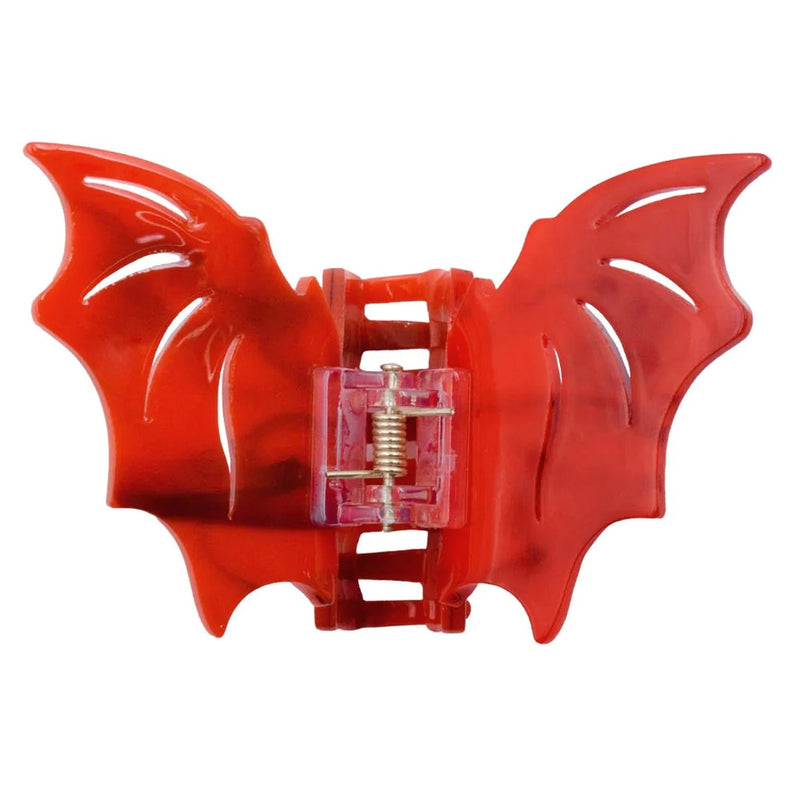 Bat Hair Claw Clip-RED
