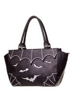 Bats handbag blk & wht