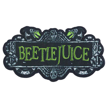 Beetlejuice Logo Iron-On Patch