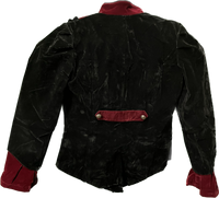 Black Burgundy Coat