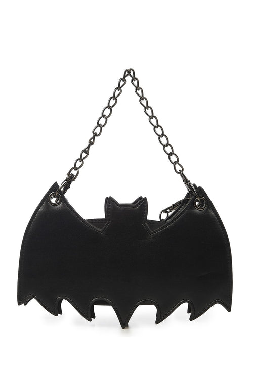 Black Celebration Bat Chain Bag