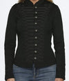 Black Emyersyn Military Jacket