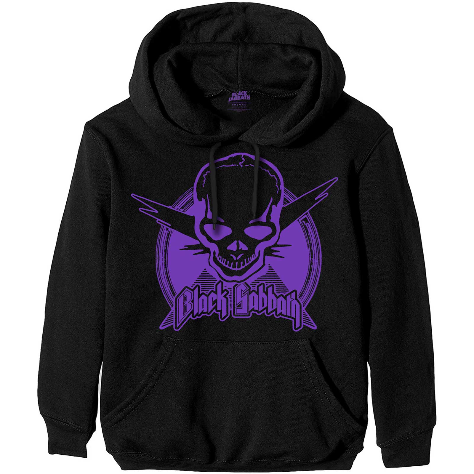 Black Sabbath Aviation Skull Pu
