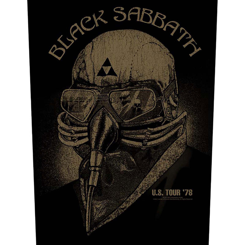 Black Sabbath US Tour 78 Back Patch