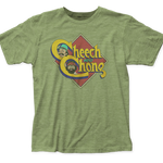 Cheech & Chong Caricature Green T-Shirt