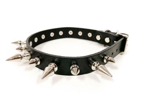 Big and Small Spikes Choker