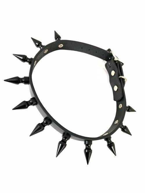 Black Spikes Choker