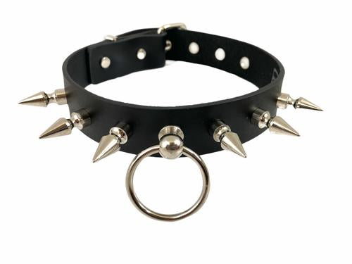 Spike and Ringholder Choker